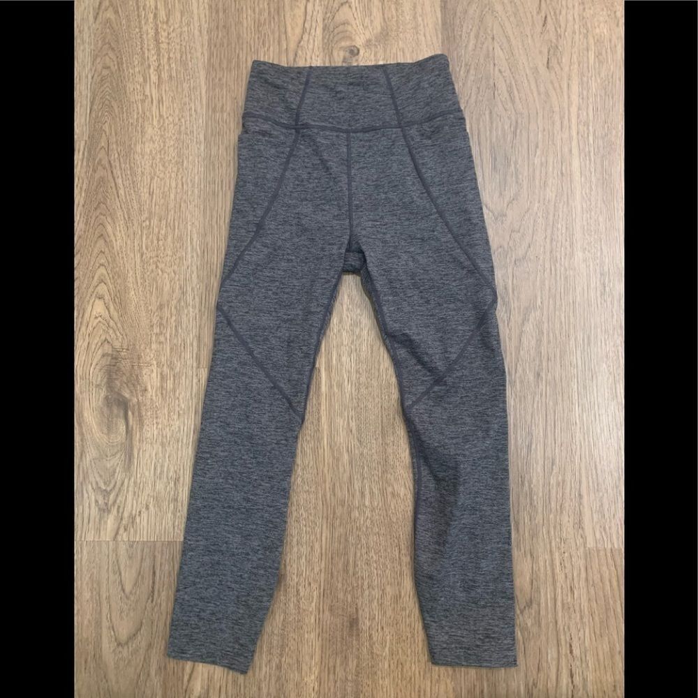 JoyLab High-Rise Brushed Jersey 7/8 Leggings XS - Picture 3 of 5